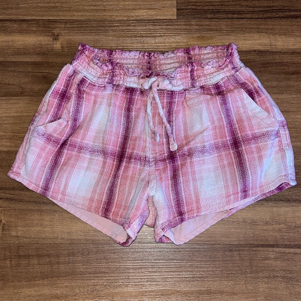 Abercrombie Kids Plaid Shorts size 5/6